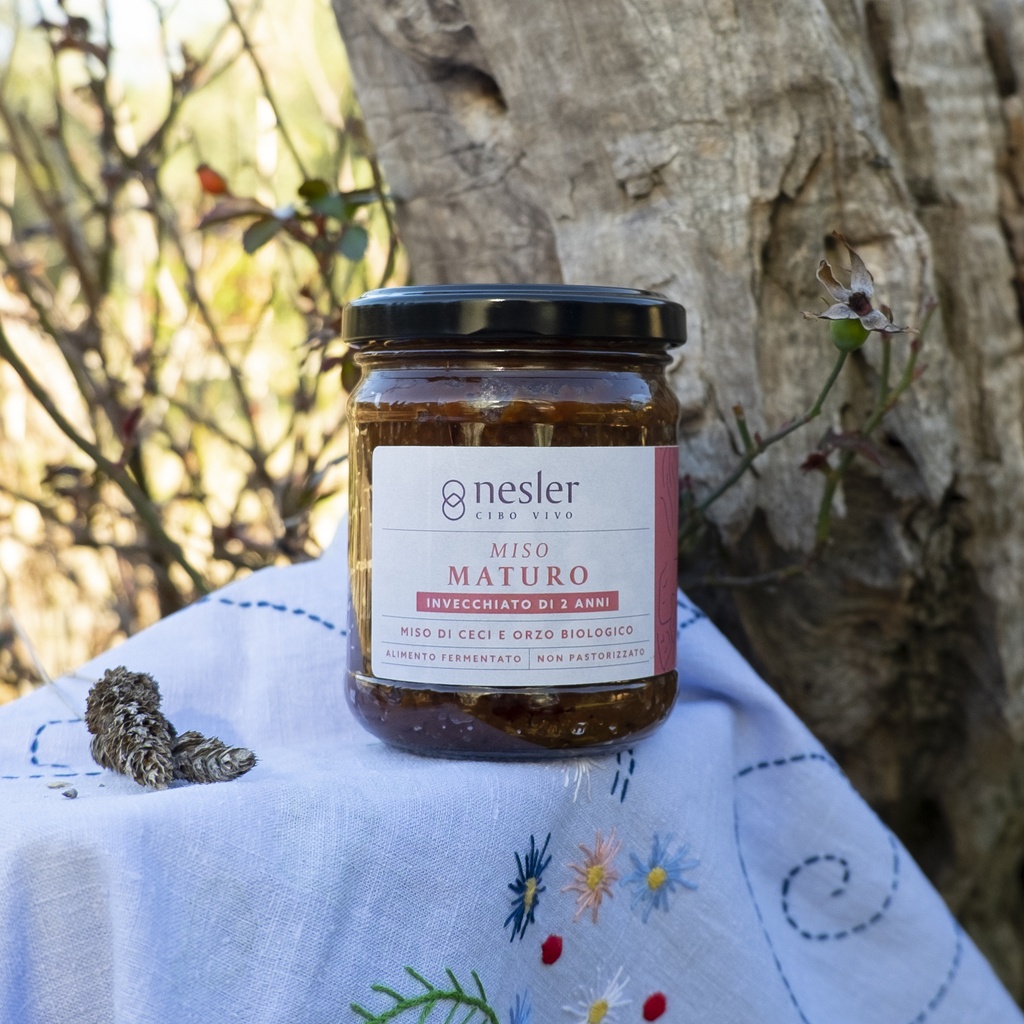 Mature chickpeas and barley Miso  200g organic