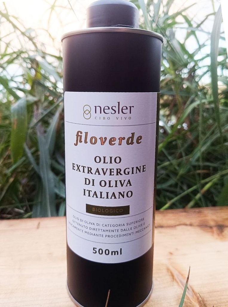 Olio Extravergine di Oliva Biologico "filoverde"  500ml
